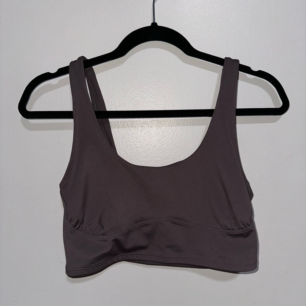 Free People Sports Bra: Deep Mauve